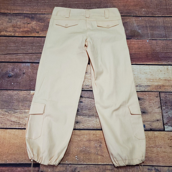 Women's Josef Hemme Capri Pants Sz M | Peach - Picture 2 of 6